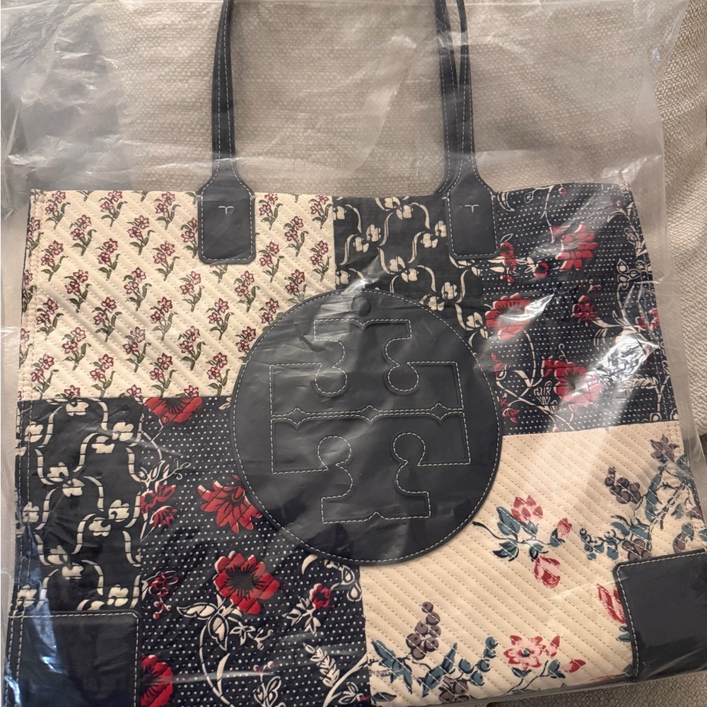 Tory Burch Floral Tote